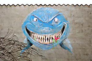 pr&eacute;dateur poisson-rouge