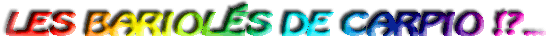 Les Bariolés de CARPIO